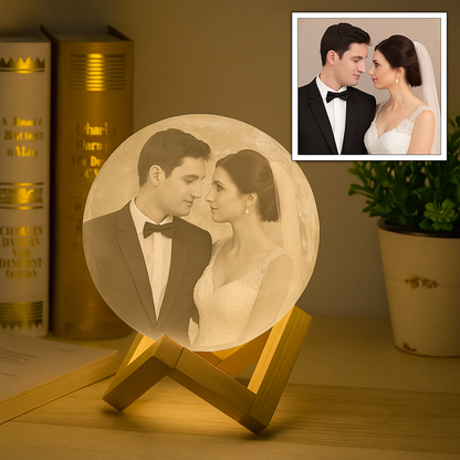 Couples Moon Lamp