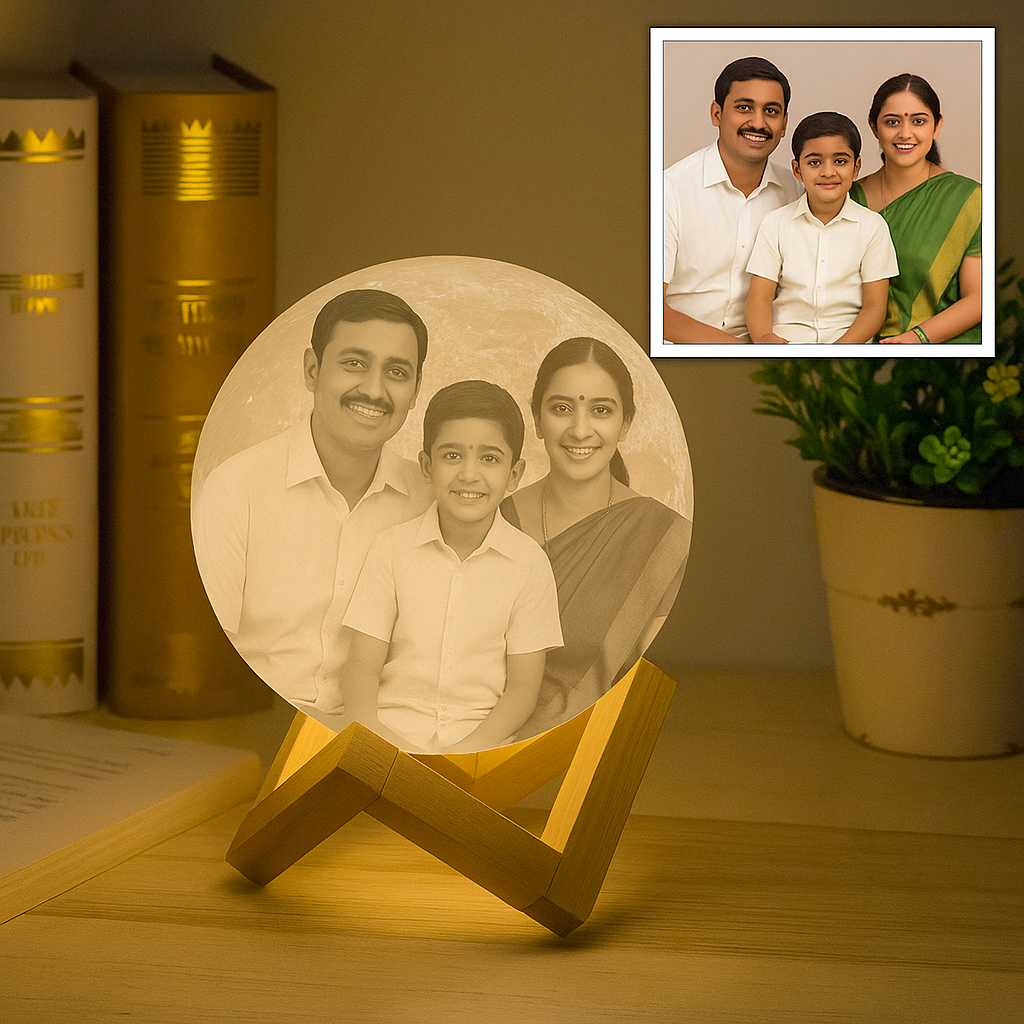 Couples Moon Lamp