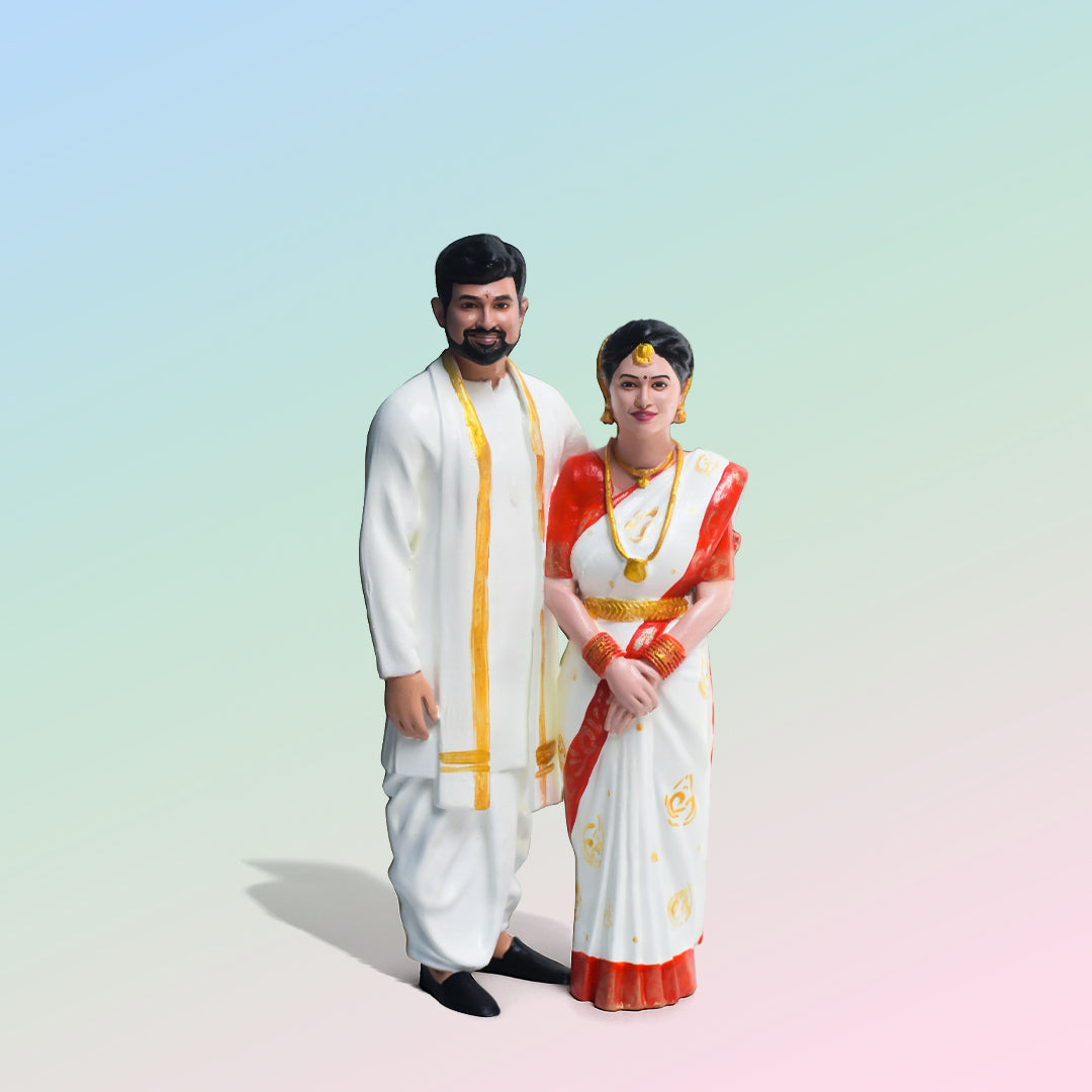 3D Miniature Couple Full Body