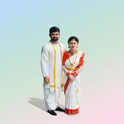 3D Miniature Couple Full Body