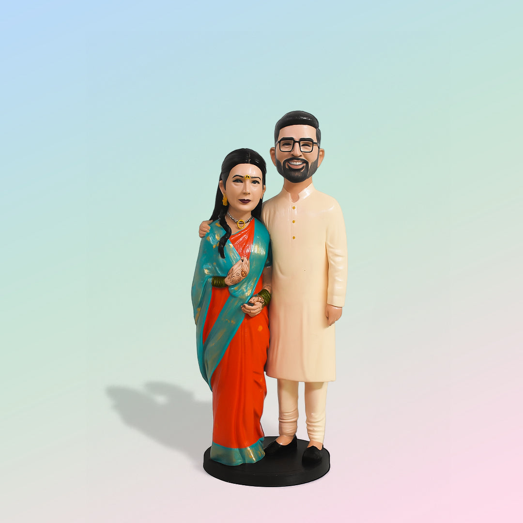 3D Miniature Couple Full Body