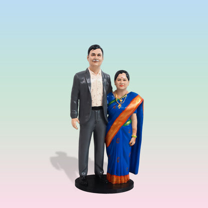 3D Miniature Couple Full Body