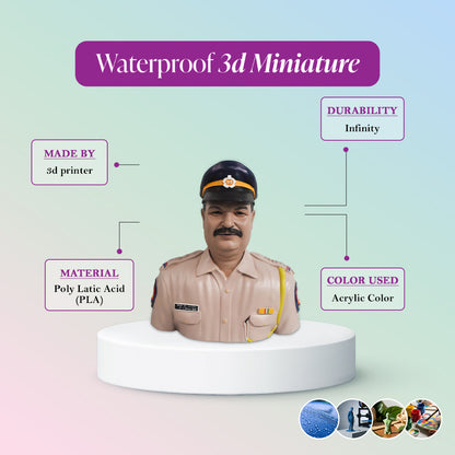 3D Miniature Solo Half Body